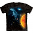tee shirt système solaire the mountain