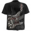 t-shirt rock air guitare
